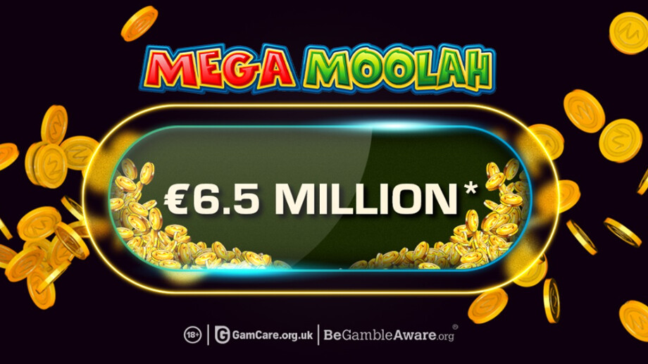 Mega Moolah €6.5 million Win